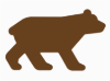 Bear Shutter Cutout