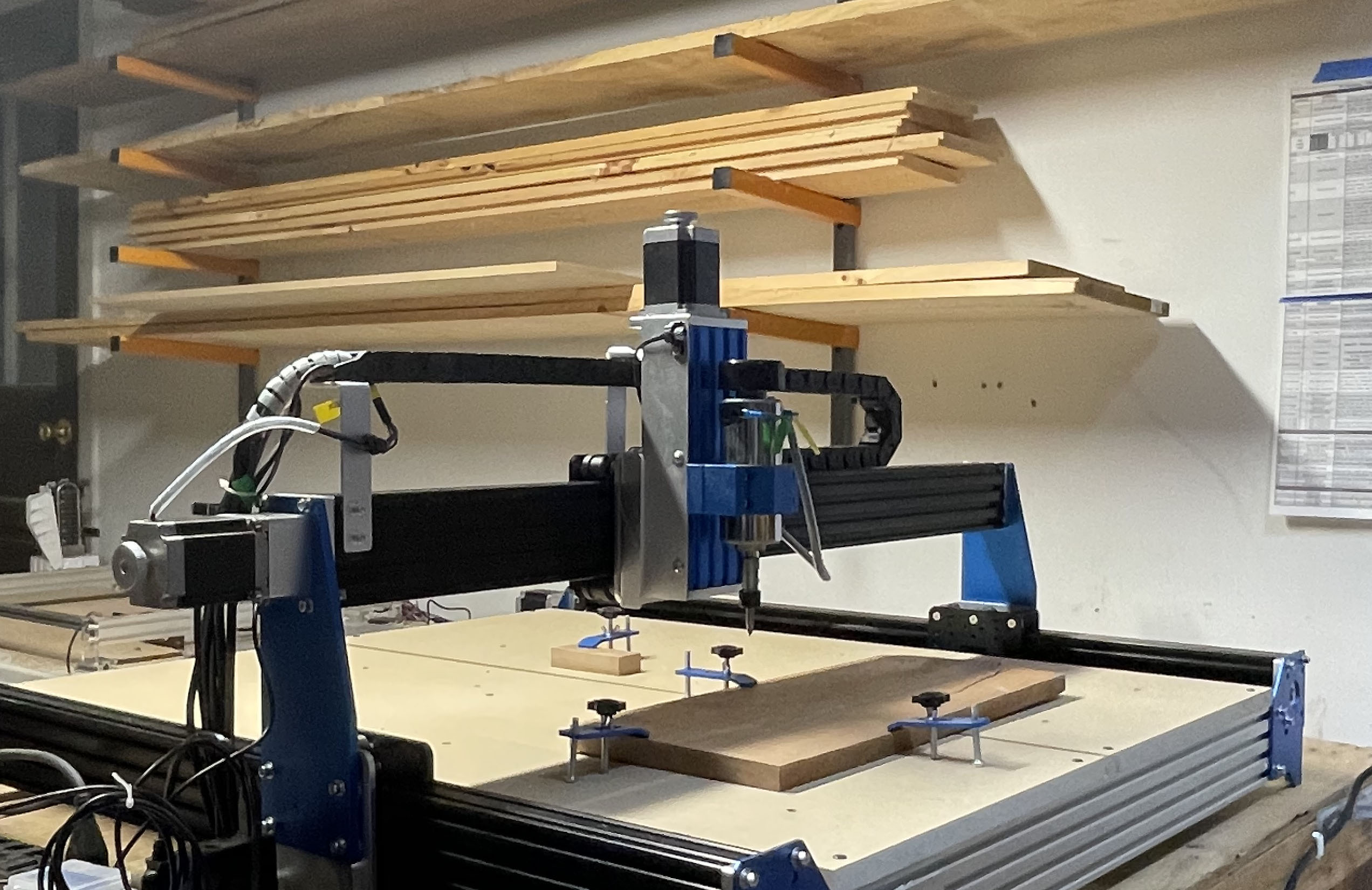 CNC Machine for cutting out shapes